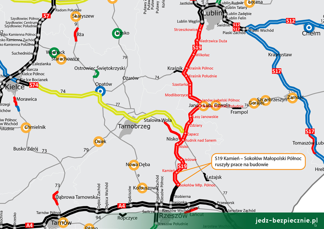 Wydanie na weekend - Rozpoczęcie budowy S19 Kamień - Sokołów Małopolski Północ